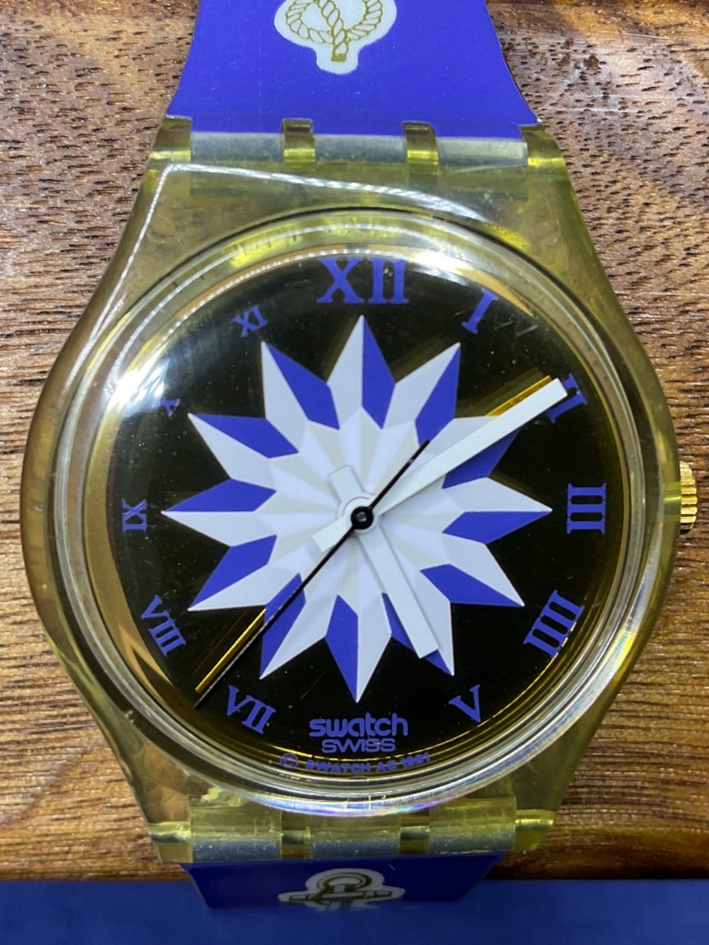 Swatch Watch Blue Anchorage